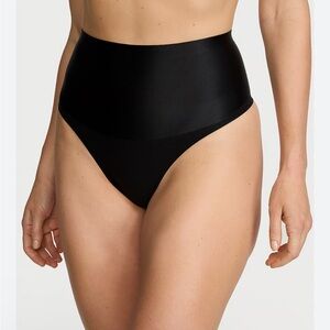 NEW SmoothingShimmer Thong Panty Victorias Secret